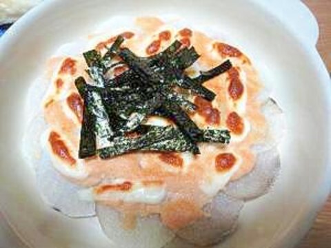 山芋と明太マヨのオーブン焼き